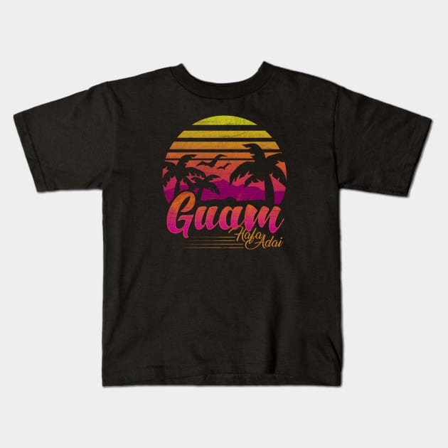 Guamanian Pride Hafa Adai Kids T-Shirt by THE LOCAL FABRIC